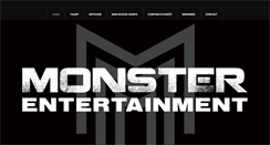 Desktop Screenshot of mymonsterentertainment.com